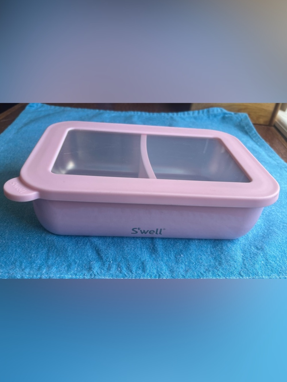 S'well Stainless Steel Bento Box, Peony, Fits One Large Entree Or Small Entree
